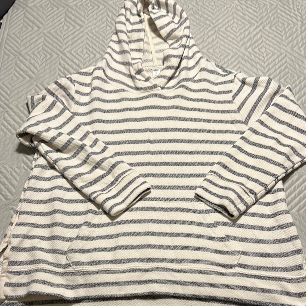 Striped Hooded Sweater